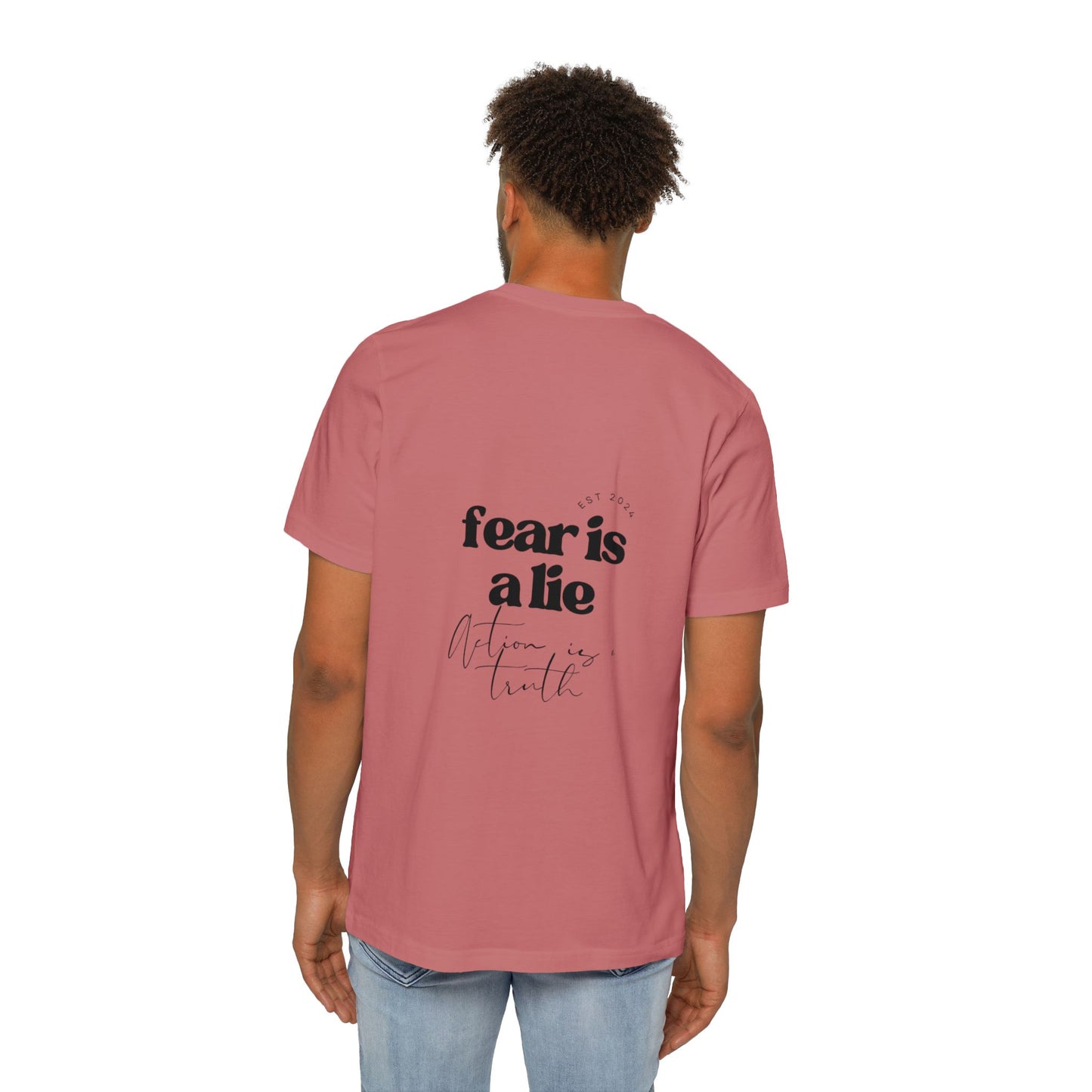 'YOU CAN DO IT' OVERSIZED FADED T-SHIRT