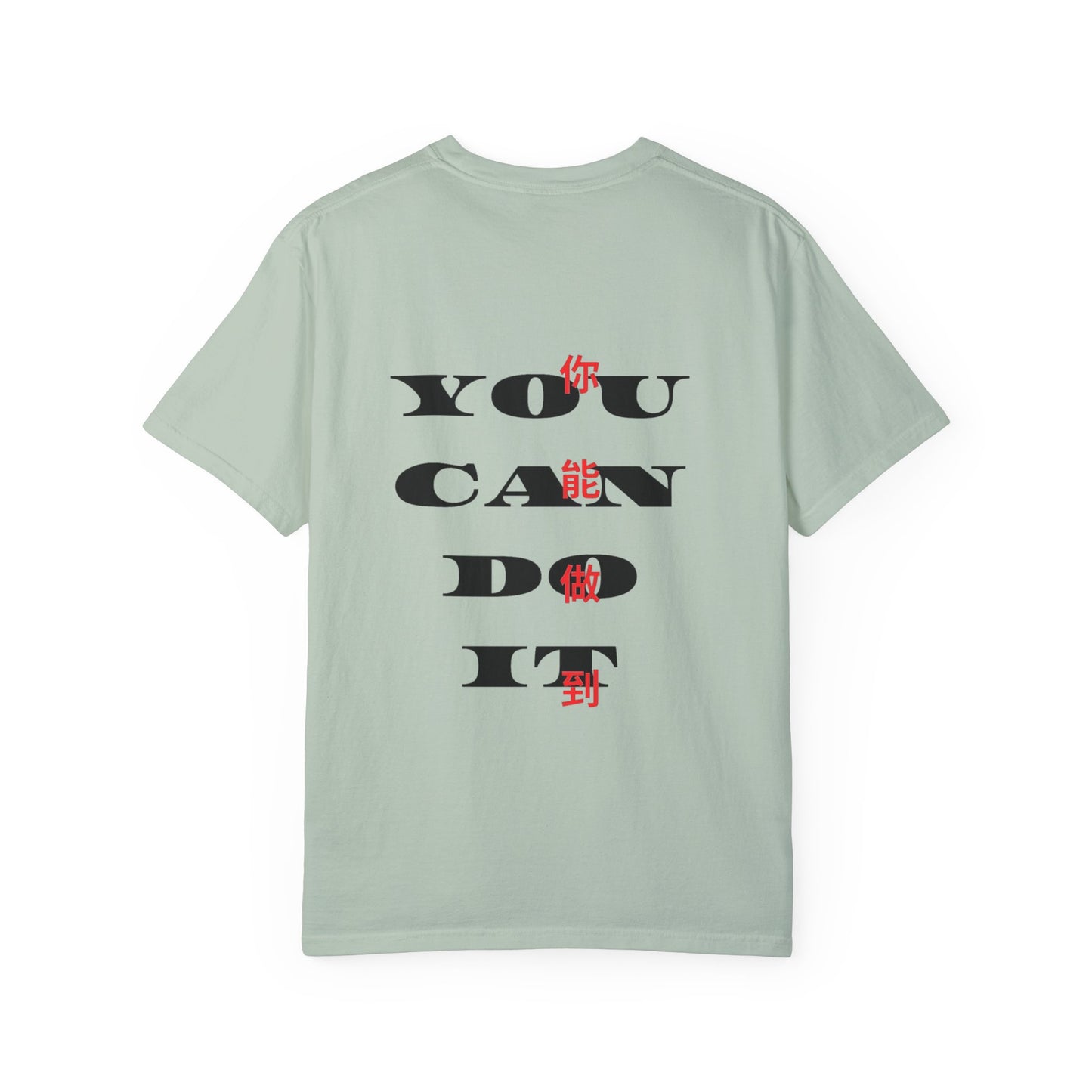 'YOU CAN DO IT' FADED T-SHIRT