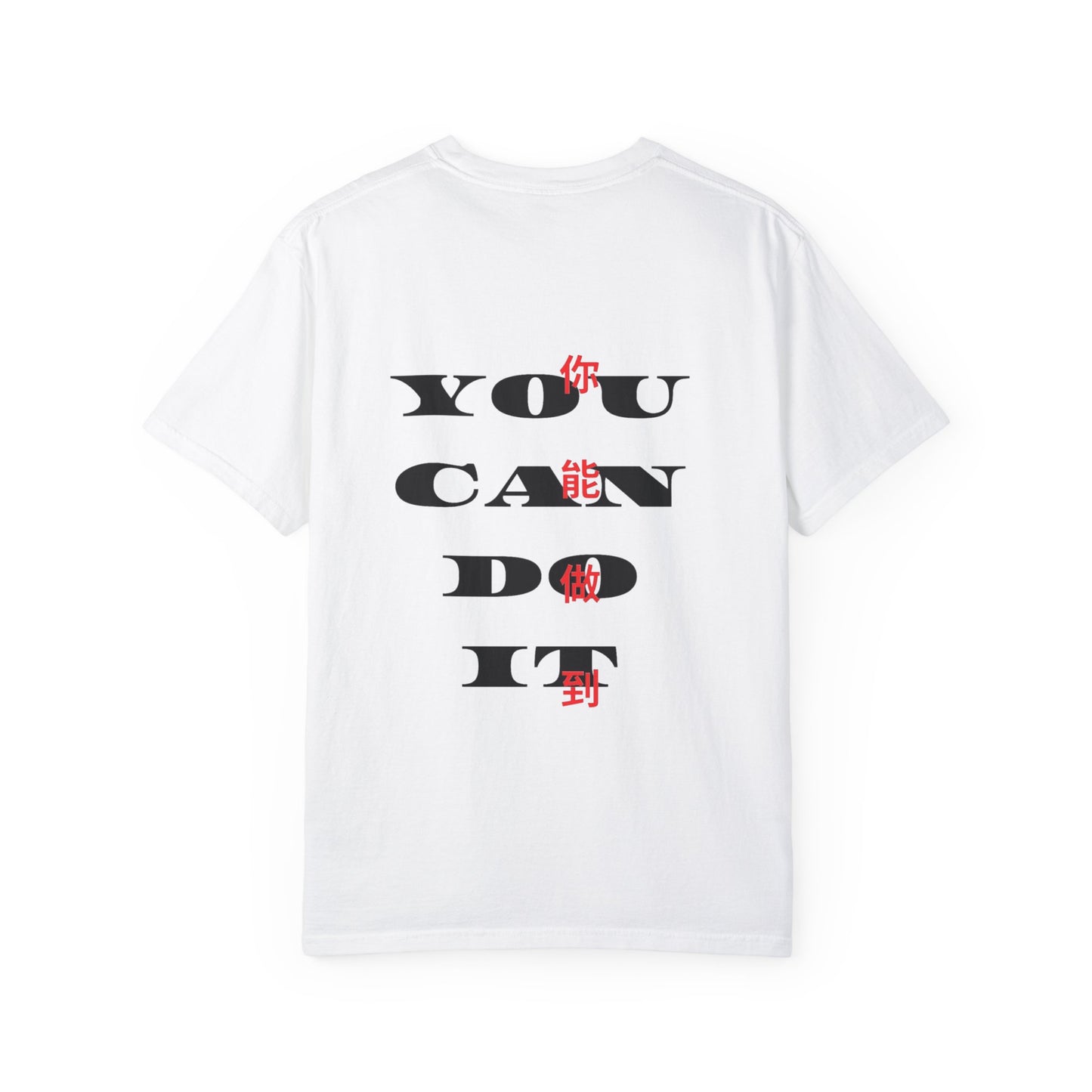 'YOU CAN DO IT' FADED T-SHIRT