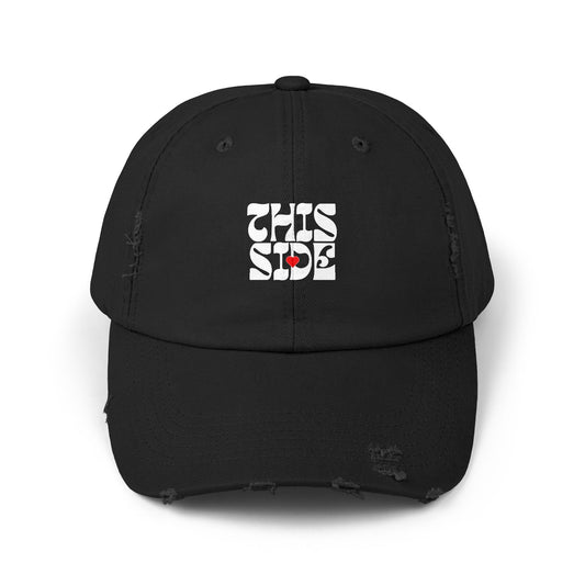 'THIS SIDE' CAP